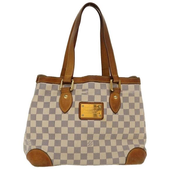 LOUIS VUITTON Damier Azur Hampstead PM Tote Bag - Picture 1 of 15